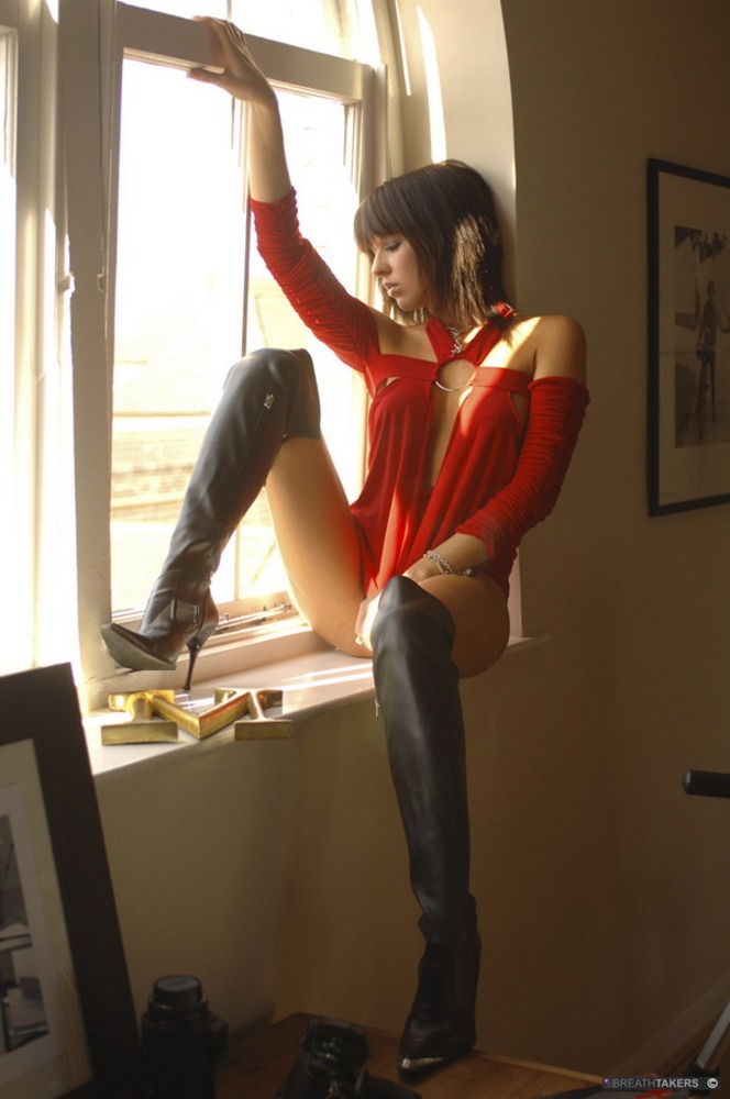 Myla Hot Red Dress 07