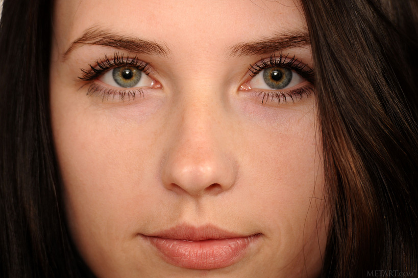 Has gorgeous Niemira forgotten to finish dressing? 12